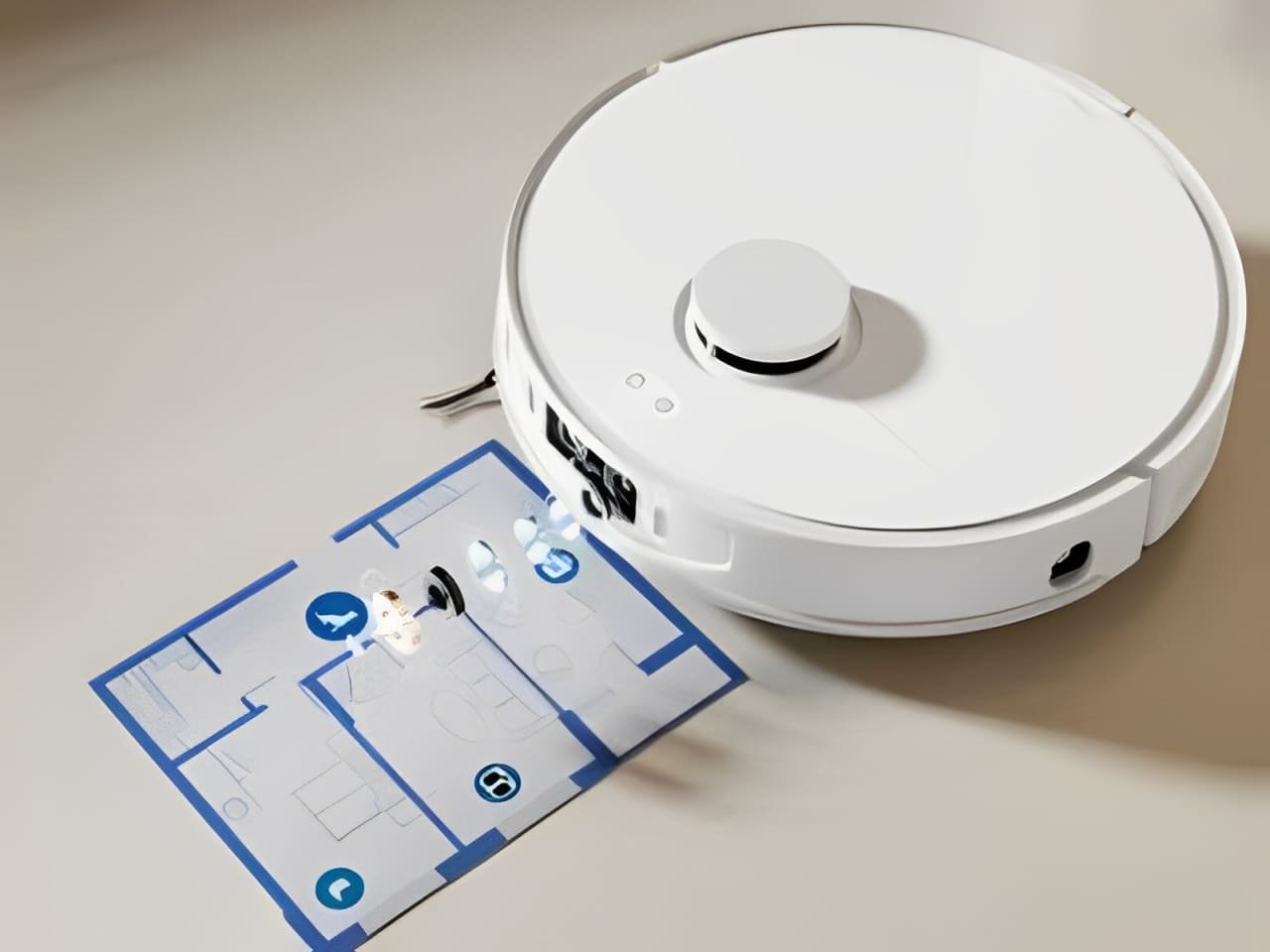 Leading Robot Vacuum Manufacturer|DAYIN 4 DAYIN's Precise Mapping and Navigation