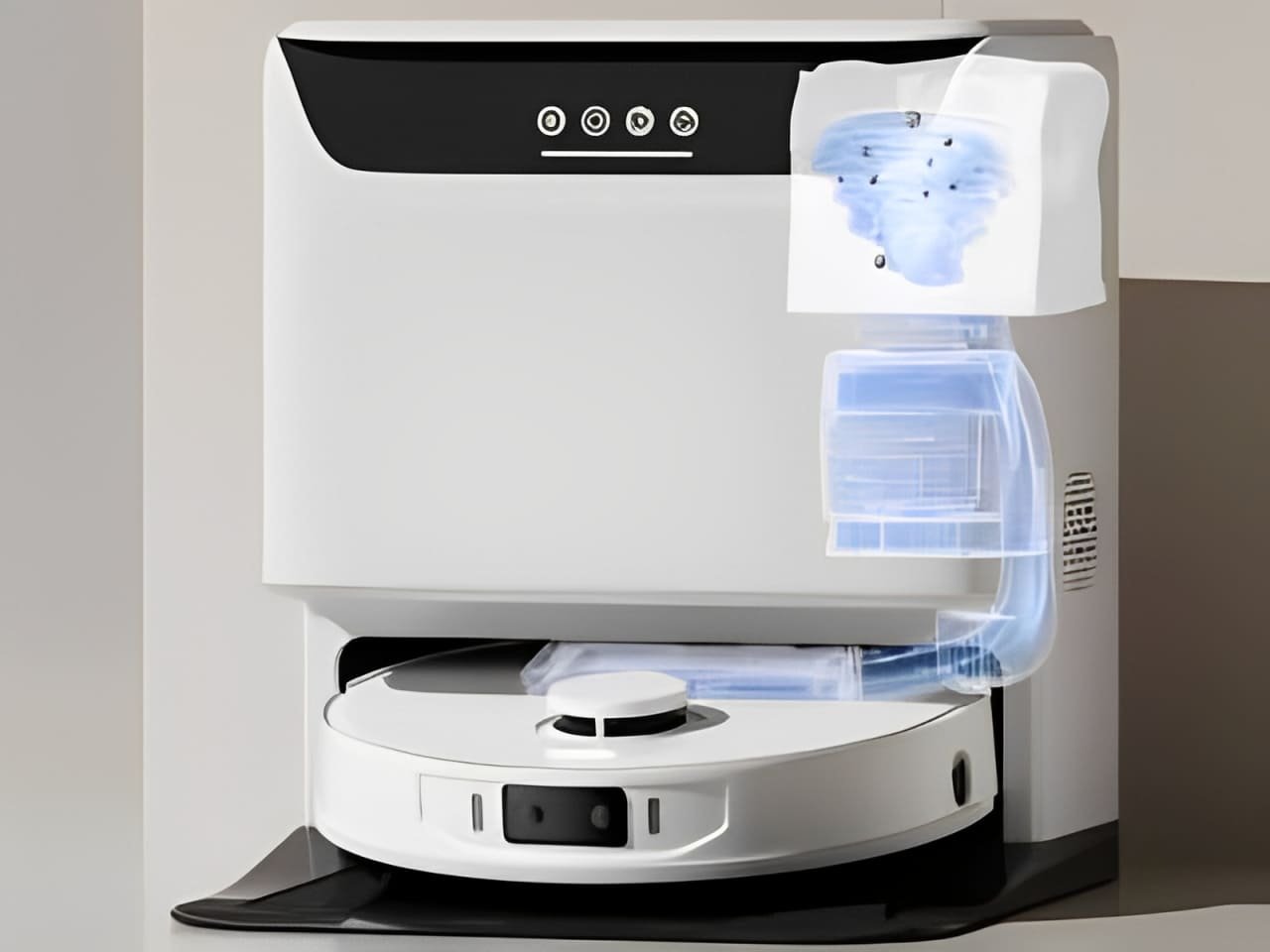 Leading Robot Vacuum Manufacturer|DAYIN 9 DAYIN's Self-Sufficient Base Station