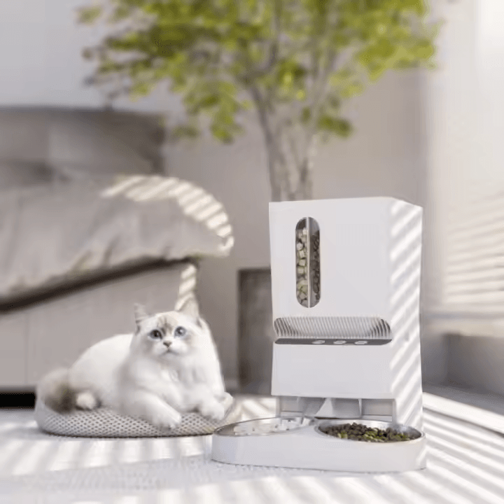 DAYIN Dual Bowl Pet Feeder