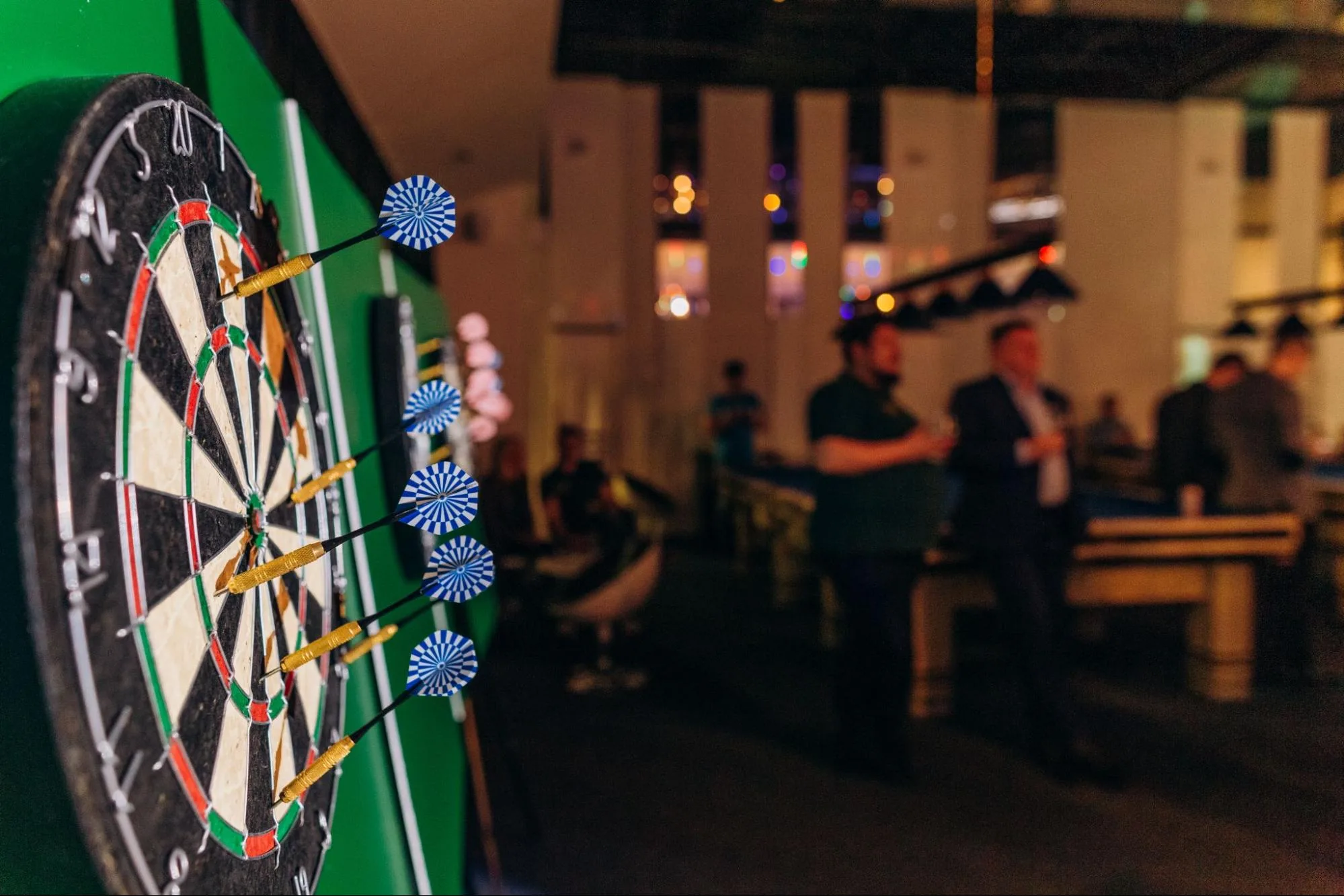 Darts for commercial settings must withstand constant play.