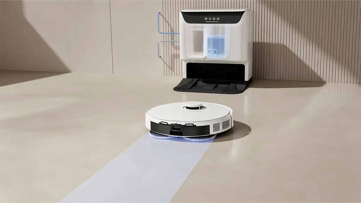 All-round base-station robot vacuum cleaner from sweeping robot manufacturer DAYIN
